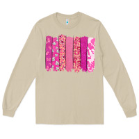 Mushroom Cancer brushstroke Cancer Awareness Long Sleeve Tee - HowdyJamesFarm