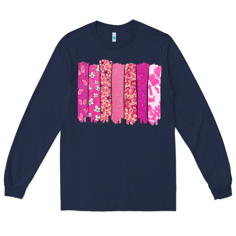 Cancer Brushstroke Cancer Awareness Long Sleeve Tee by HowdyJamesFarm | Teevron