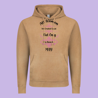 All Women Are Created Equal But Only The Smartest Are Born In May Vintage Hoodie Designed By Bettercallsaul