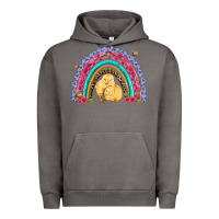 Pigment Tornado easter flowers and butterfly with chicks rainbow Urban Hoodie - Artiststas