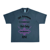 Midnight Navy all women are created equal but only the smartest are born in july bla Urban Heavy Tee - Bettercallsaul