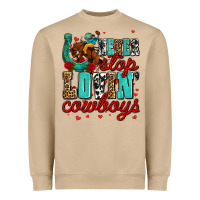 Mushroom never stop lovin cowboys olivia Heavyweight Sweatshirt - OliviaCreatesArt