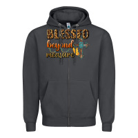 Smoke Blessed Beyond Measure Zipper Hoodie - BundleAndBundleShop