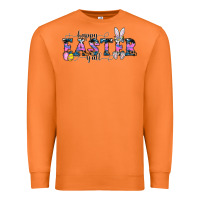 Carrot Happy Easter Y'all Premium Sweatshirt - CowhideDigitalArt