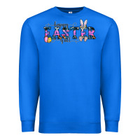 True Royal Happy Easter Y'all Premium Sweatshirt - CowhideDigitalArt