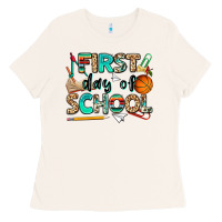 Bone first day of school Ladies Tee - NancyCooperArtShop