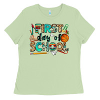 Matcha first day of school Ladies Tee - NancyCooperArtShop