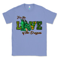 Colony Blue For The Love Of The Dragons Classic Tee - RanaPortraitStore