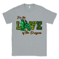 Heather Grey For The Love Of The Dragons Classic Tee - RanaPortraitStore