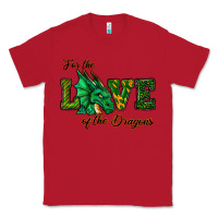 Red For The Love Of The Dragons Classic Tee - RanaPortraitStore