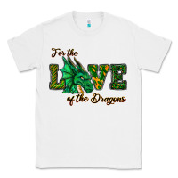 White For The Love Of The Dragons Classic Tee - RanaPortraitStore