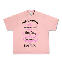 Salmon all women are created equal but only the smartest are born in january Urban Heavy Tee - Bettercallsaul
