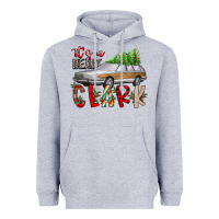 Heather Grey Its Beaut Clark Heavyweight Hoodie - CowhideDigitalArt