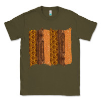 Army Green Western Wood Glitter Vintage Pattern Classic Tee - Bettercallsaul