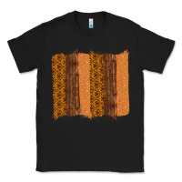 Black Western Wood Glitter Vintage Pattern Classic Tee - Bettercallsaul