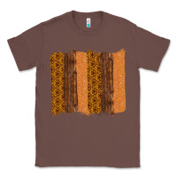 Chestnut Western Wood Glitter Vintage Pattern Classic Tee - Bettercallsaul