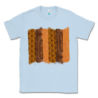 Dusty Blue Western Wood Glitter Vintage Pattern Classic Tee - Bettercallsaul