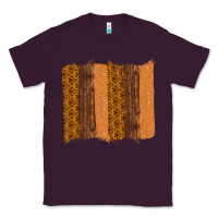Plum Western Wood Glitter Vintage Pattern Classic Tee - Bettercallsaul