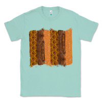 Seafoam Western Wood Glitter Vintage Pattern Classic Tee - Bettercallsaul
