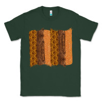 Sports Green Western Wood Glitter Vintage Pattern Classic Tee - Bettercallsaul