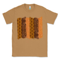 Toasted Coconut Western Wood Glitter Vintage Pattern Classic Tee - Bettercallsaul