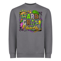 Storm mardi gras princess Heavyweight Sweatshirt - OliviaCreatesArt