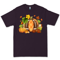 Plum Fall American Football Premium Tee - RanaPortraitStore