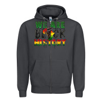 Smoke we are black history Zipper Hoodie - FaDigitalArtStudio