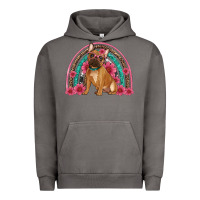 Pigment Tornado french bulldog floral rainbow Urban Hoodie - Artiststas