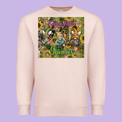 Easter Gnome Celebration Premium Sweatshirt Designed By Cowhidedigitalart