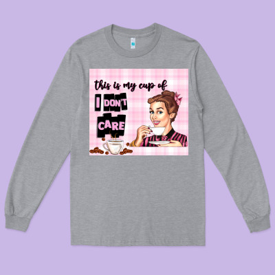 Retro Housewife Long Sleeve Tee Designed By Tumblerdesignbyshophia