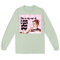 Matcha retro housewife Long Sleeve Tee - TumblerDesignByShophia