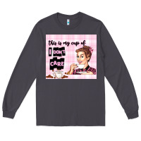 Smoke retro housewife Long Sleeve Tee - TumblerDesignByShophia