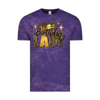 Cloud Purple birthday lady Vintage Tee - RanaPortraitStore