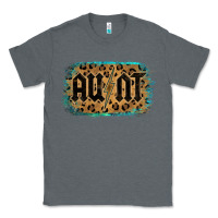 Charcoal Heather Leopard Pattern Aunt Tried Classic Tee - Bettercallsaul