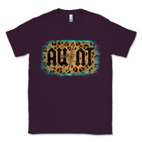 Plum Leopard Pattern Aunt Tried Classic Tee - Bettercallsaul