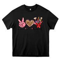 Peace Love Makeup Heavy Core Tee | Teevron