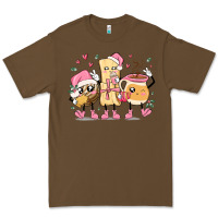 Cacao mexican christmas pan dulce cartoon characters Premium Tee - MaliasSmallBusiness