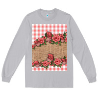 Moon Dust valentines day burlap background Long Sleeve Tee - Jasminsmagicworld