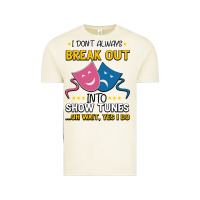 Vintage Arctic My Brain is 95% Show Tunes. Funny Theatre Gift. Vintage Tee - Bettercallsaul
