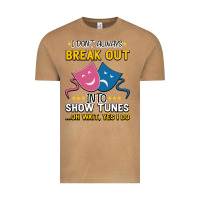 Vintage Camel My Brain is 95% Show Tunes. Funny Theatre Gift. Vintage Tee - Bettercallsaul