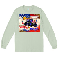 Matcha red white & boom Long Sleeve Tee - TumblerDesignByShophia