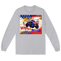 Moon Dust red white & boom Long Sleeve Tee - TumblerDesignByShophia