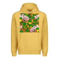 Antique Gold St. Patrick's Day Pig And Candy Pot Of Gold Premium Hoodie - FaDigitalArtStudio