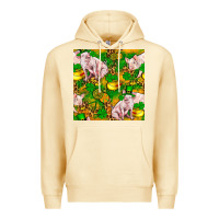 St. Patrick's Day Pig And Candy Pot Of Gold Premium Hoodie | Teevron
