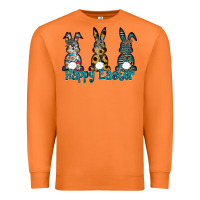 Carrot Happy Easter Premium Sweatshirt - CowhideDigitalArt