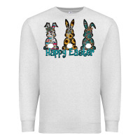 Oatmeal Heather Happy Easter Premium Sweatshirt - CowhideDigitalArt