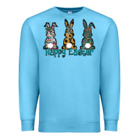 Ocean Blue Happy Easter Premium Sweatshirt - CowhideDigitalArt