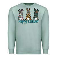 Seafoam Happy Easter Premium Sweatshirt - CowhideDigitalArt