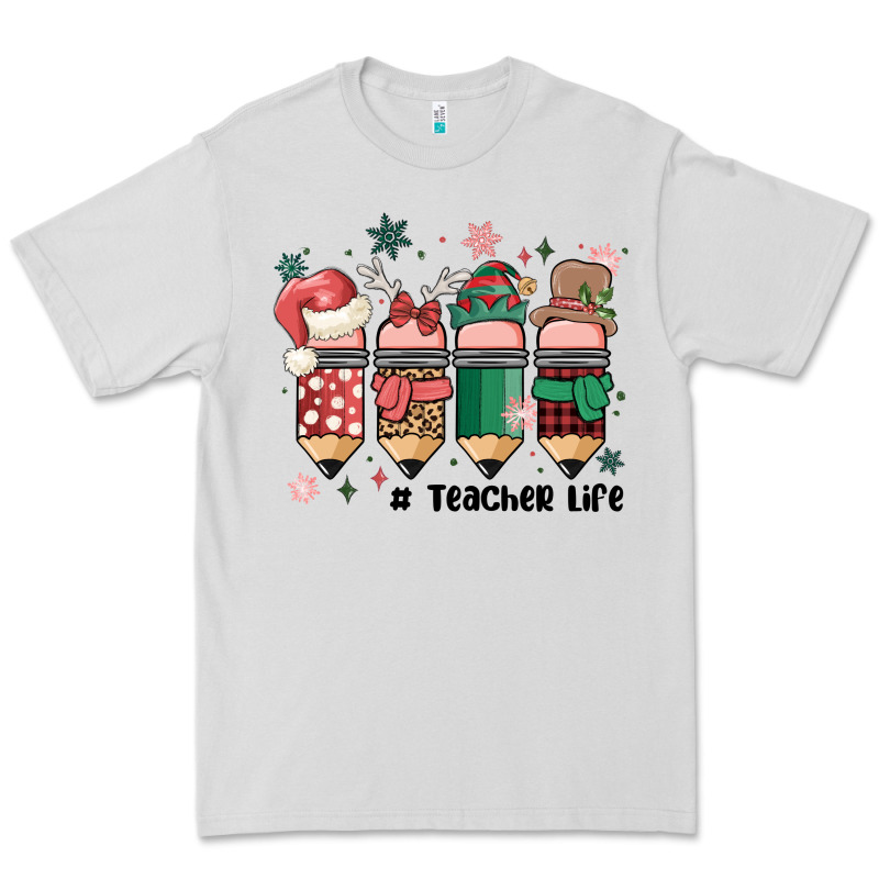 Teacher Christmas Premium Tee by MaliasSmallBusiness | Teevron
